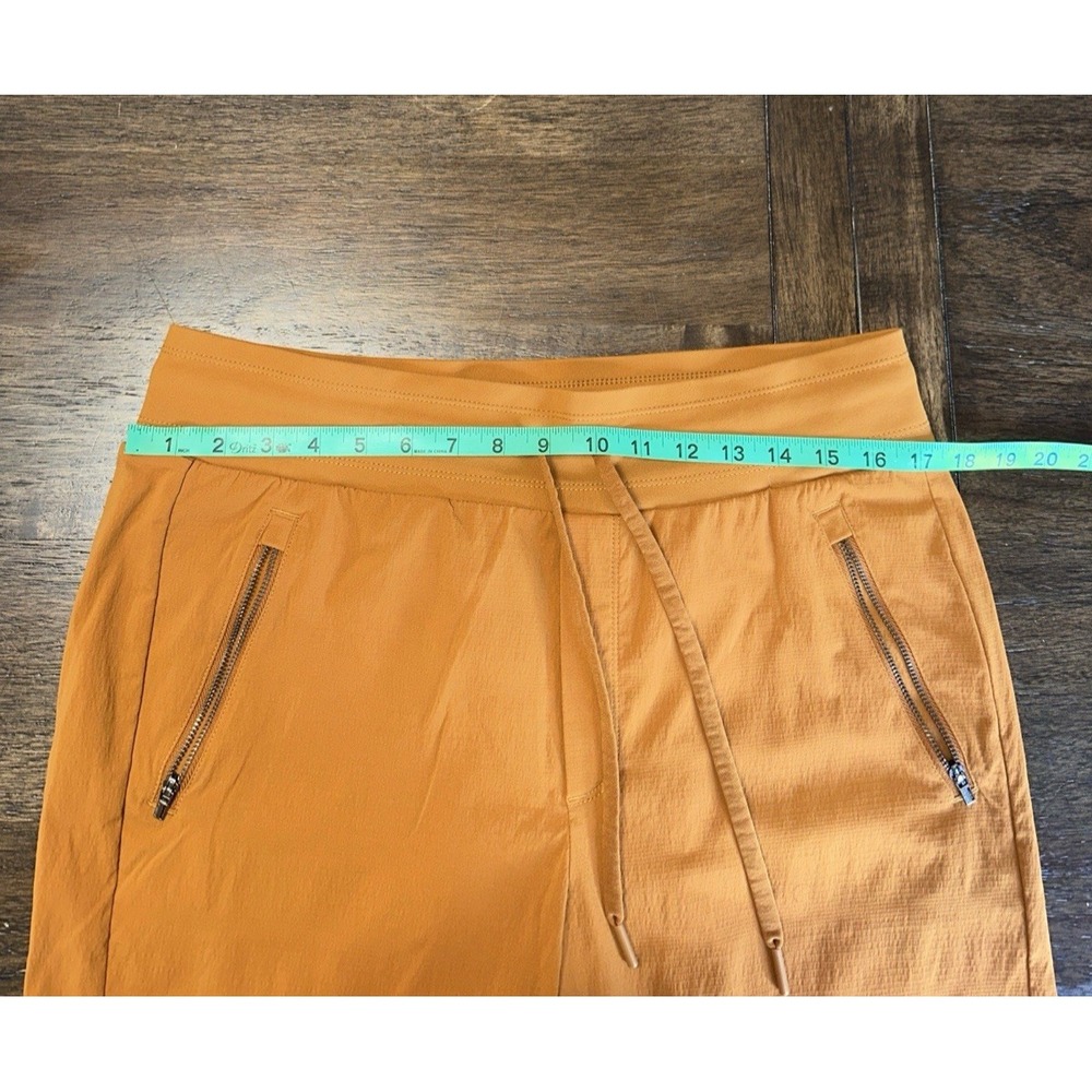 Athleta Trekkie North Joggers Women's 12 Hiking Yellow High Rise Pants 405726 - Picture 7 of 11